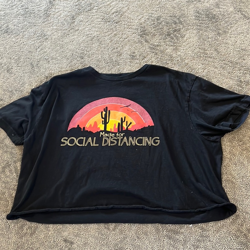 Kids t-shirt cropped